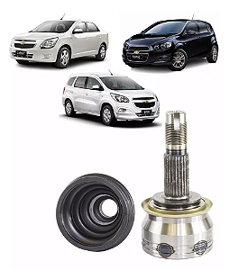 JUNTA HOMOCINÉTICA HOMOCINÉTICO COBALT SPIN SONIC 1.6/1.8 8V 13 14 15 16 17 18 19 20 21 22 DENTES EXTERNO 25 INTERNO 23 VT5253