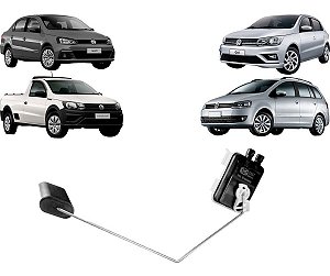 SENSOR NÍVEL BOIA COMBUSTIVEL GOL G3 G4 G5 G6 G7 PARATI G3 G4 SAVEIRO G5 G6 SPACEFOX VOYAGE 1.0/1.6/1.8 4CIL. 8V 03 04 05 06 07 08 09 10 11 12 13 14 15 16 17 18 19 20 FLEX 2357/T010143