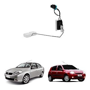 SENSOR NÍVEL BOIA COMBUSTIVEL CLIO SYMBOL 1.0/1.6 4CIL. 8V/16V 05 06 07 08 09 10 11 12 13 14 15 16 FLEX 2396/T010123