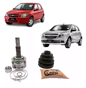 JUNTA HOMOCINÉTICA HOMOCINÉTICO CORSA CELTA MONTANA AGILE 1.0/1.4 8V 09 10 11 12 13 14 15 16 DENTES EXTERNO 22 INTERNO 21 VT5175
