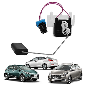 SENSOR NÍVEL BOIA COMBUSTIVEL HB20 1.0/1.6 12V/16V 3/4 CIL. FLEX 12 13 14 15 16 17 18 19 23157/T010219