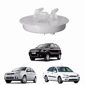 FLANGE TAMPA COMBUSTIVEL ECOSPORT 1.0/1.6/2.0 02 03 04 05 06 FIESTA 1.0/1.6 ZETEC ROCAM FLEX GASOLINA 05 06 FOCUS 1.6/1.8 FOCUS 2.0 16V DURATEC  AMD34314/T030031/2409/2422
