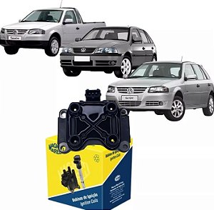 BOBINA IGNIÇÃO BOBINA IGNIÇÃO GOL PARATI SAVEIRO G3/G4 1.6/1.8 8V 03/11 03 04 05 06 07 08 09 10 11 F000ZS0213/BI0059MM