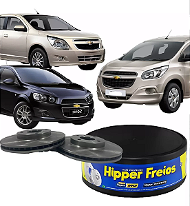 DISCO FREIO DIANTEIRO VENTILADO Cobalt Sonic Spin 1.4/1.6/1.8 8V/16V 12 13 14 15 16 17 18 19 20 21 C/ABS HF-51F VALOR UNITÁRIO (COMPRE 2 PEÇAS)