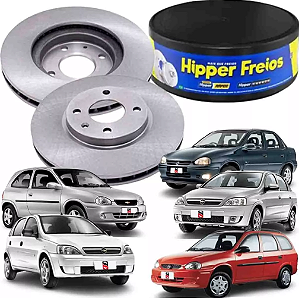 DISCO FREIO DIANTEIRO VENTILADO Corsa Classic Wagon Sedan 1.0/1.4 94 95 96 97 98 99 00 01 02 03 04 05 06 07 08 09 10 11 12 HF23B/BD7966 VALOR UNITÁRIO (COMPRE 2 PEÇAS)