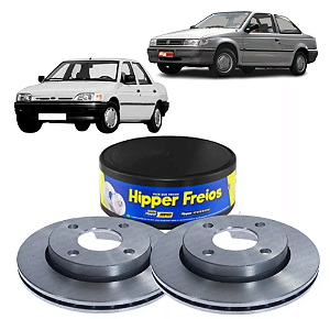 DISCO FREIO DIANTEIRO VENTILADO Courier Escort Fiesta Verona Logus Pointer 1.4/1.6/1.8/2.0 8v/16v 93 94 95 96 97 98 99 00 01 02 03 04 HF10A VALOR UNITÁRIO (COMPRE 2 PEÇAS)
