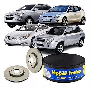 DISCO FREIO DIANTEIRO VENTILADO I30 IX35 Sonata Tucson Soul Magentis Carens Sportage 1.6/2.0/2.4/2.7/3.3 V6 4X2/4X4 16V 05 06 07 08 09 10 11 12 13 14 15 16 17 18 19 HF325D VALOR UNITÁRIO (COMPRE 2 PEÇAS)