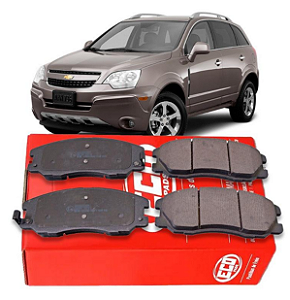 PASTILHA FREIO CAPTIVA 2.4/3.0/3.6 4X2/4X4 V6 16V/24V 06 07 08 09 10 11 12 13 14 15 16 17 ECO1429/SYL2090/N-371