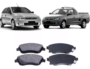 PASTILHA FREIO CORSA MONTANA 1.0/1.4/1.8 02 03 04 05 06 07 08 09 10 11 12 ECO1016/SYL1105/N-360
