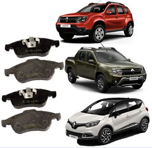 PASTILHA FREIO CITROEN DUSTER CAPTUR DUSTER OROCH ZOE 1.6 16V 11 12 13 14 15 16 17 18 19 20 21 22 ECO1512/SYL2340/N456