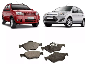 PASTILHA FREIO DIANTEIRA ECOSPORT FIESTA 1.0 SUPERCHARGER COM ABS ECOSPORT 1.4/1.6/2.0 FIESTA 1.0/1.4/2.0 ECO1457/SYL2238/N-182