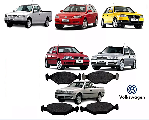 PASTILHA FREIO GOL PARATI SAVEIRO 1.0/1.6/1.8/2.0 95 96 97 98 99 00 01 02 03 04 05 06 07 08 09 ECO1041/SYL1407/N-235