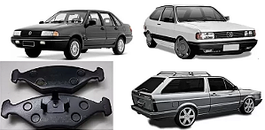 PASTILHA FREIO GOL PARATI PASSAT SANTANA QUANTUM SAVEIRO VOYAGE 1.0/1.6/1.8/2.0 84 85 86 87 88 89 90 91 92 93 94 95 96 97 98 99 00 01 02 03 04 05 06 ECO1050/SYL1405/N-209