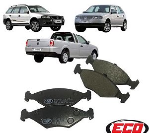 PASTILHA FREIO GOL PARATI SAVEIRO 1.0/1.6/1.8 G4/G5 07/09 07 08 09 ECO1459/SYL1417/N289