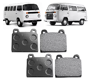 PASTILHA FREIO CARAVELLE 1.6/1.7/2.0/2.1 KOMBI PICK-UP/FURGÃO 82 83 84 85 86 87 88 89 90 91 92 93 94 95 96 97 98 99 00 01 02 03 04 05 06 07 08 09 10 11 12 13 14 ECO1053/SYL1404/N-208