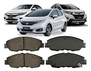 PASTILHA FREIO NEW CITY NEW FIT WR-V 1.5 8V/16V 15 16 17 18 19 20 21 22 ECO1517/SYL4253/N-1767