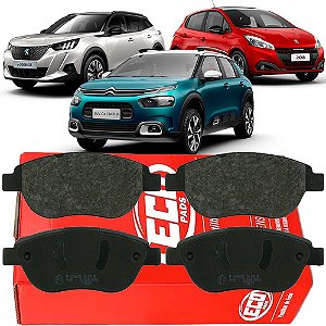 PASTILHA FREIO CITROEN C4 CACTUS 1.6 18/22 PEUGEOT 207 16V 08/20 PASSION 1.6 16V 307 1.6/2.0 00/08 00 01 02 03 04 05 06 07 08 09 10 11 12 13 14 15 16 17 18 19 20 ECO1088/SYL1331/N1168