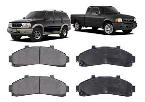 PASTILHA FREIO FORD RANGER 2.3/2.5/2.8/3.0/4.0 95/07 EXPLORER 2.8 02/05 95 96 97 98 99 00 01 02 03 04 05 06 07 ECO1229/SYL1231/N140