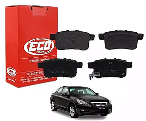 PASTILHA FREIO TRASEIRO TRASEIRA ACCORD 3.5 24V V6 08 09 10 11 12 13 14 15 16 17 18 19 20 21 ECO1504/SYL3253