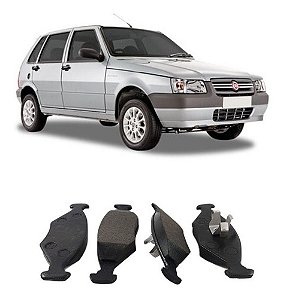 PASTILHA FREIO UNO MILLE ECONOMY WAY 09/14 09 10 11 12 13 14 ECO1452/SYL2183/N542
