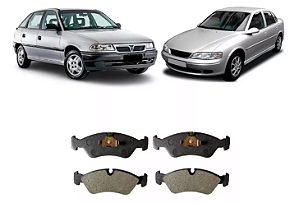 PASTILHA FREIO ASTRA CALIBRA VECTRA OMEGA 2.0/2.2 8V/16V 95 96 97 98 99 00 01 02 03 04 ECO1011/SYL1081/N-332