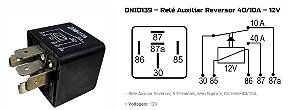 RELE REVERSOR S/SUPORTE 40/10A 5 PINOS DNI0139 UNID.