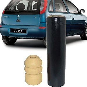 KIT AMORTECEDOR BATENTE TRASEIRO CORSA MONTANA 03/10 03 04 05 06 07 08 09 10 11 12 "PARCIAL" KC30574/15018