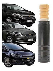 KIT AMORTECEDOR BATENTE TRASEIRO ONIX PRISMA SONIC 12/21 12 13 14 15 16 17 18 19 20 21 "PARCIAL" 15308