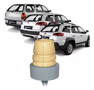 BATENTE AMORTECEDOR COXIM SUPORTE SUSPENSÃO TRASEIRA PALIO KIT AMORTECEDOR BATENTE PALIO WEEKEND 96/19 MAREA 96/09 BRAVA 96 97 98 99 00 01 02 03 04 05 06 07 08 09 10 11 12 13 14 15 16 17 18 19 10064