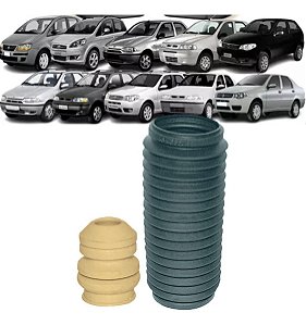 KIT AMORTECEDOR BATENTE COXIM DIANTEIRO IDEA 06/16 PALIO SIENA 96/16 96 97 98 99 00 01 02 03 04 05 06 07 08 09 10 11 12 13 14 15 16 "PARCIAL" 15085