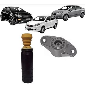 KIT AMORTECEDOR BATENTE COXIM GRAND SIENA IDEA LINEA PUNTO 06/15 06 07 08 09 10 11 12 13 14 15 16 15293