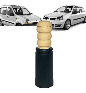 KIT ROLAMENTO AMORTECEDOR DIANTEIRO COXIM BATENTE SUPORTE RENAULT CLIO 98/14 KANGOO 98/13 98 99 00 01 02 03 04 05 06 07 08 09 10 11 12 13 14 15231