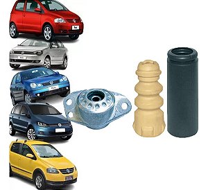 KIT BATENTE COXIM TRASEIRO ROLAMENTO SUPORTE AMORTECEDOR FOX SPACE CROSS 02/17 POLO 96/18 NEW BEETLE BORA 99 00 01 02 03 04 05 06 07 08 09 10 11 12 13 14 15 16 17 18 19 20 15283