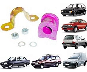 KIT ESTABILIZADORA BUCHA BARRA UNO FIORINO ELBA PREMIO DIANTEIRA (CENTRAL VERMELHO) 84/12 84 85 86 87 88 89 90 91 92 93 94 95 96 97 98 99 00 01 02 03 04 05 06 07 08 09 10 11 12 81090