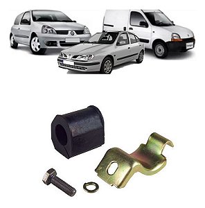 KIT ESTABILIZADORA BUCHA BARRA RENAULT CLIO 98/13 KANGOO 00/13 (INTERNO) (FURO 23MM) 00 01 02 03 04 05 06 07 08 09 10 11 12 13 81999