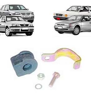 KIT ESTABILIZADORA BUCHA BARRA GOL PARATI SAVEIRO VOYAGE G1/G2/G3/G4 91/08 91 92 93 94 95 96 97 98 99 00 01 02 03 04 05 06 07 08 (INTERNO FURO GRANDE) 81153