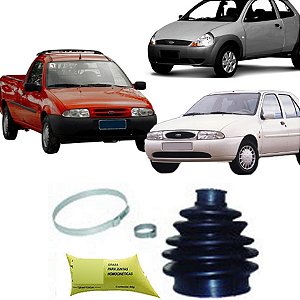 KIT COIFA HOMOCINÉTICO HOMOCINÉTICA (LADO RODA) COURIER FIESTA KA 1.6 96/02 96 97 98 99 00 01 02  80996