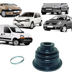 KIT COIFA HOMOCINÉTICO HOMOCINÉTICA (LADO CÂMBIO) LADO ESQUERDO(MOTORISTA) CLIO 98/14 KANGOO 03/12 TWINGO 95 96 97 98 99 00 01 02 03 04 05 06 07 08 09 10 11 12 13 14 81015