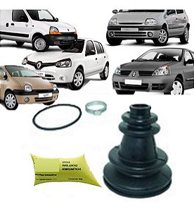 KIT COIFA HOMOCINÉTICO HOMOCINÉTICA (LADO CÂMBIO) CLIO 98/14 KANGOO 99/14 TWINGO 98 99 00 01 02 03 04 05 06 07 08 09 10 11 12 13 14 81018