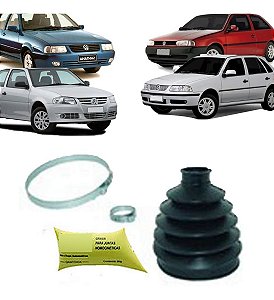 KIT COIFA HOMOCINÉTICO HOMOCINÉTICA (LADO CÂMBIO) FLANGE METAL GOL G2/G3/G4 95/08 BOLA 95 96 97 98 99 00 01 02 03 04 05 06 07 08 2.0 81040
