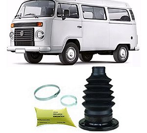 KIT COIFA HOMOCINÉTICO HOMOCINÉTICA (LADO CÂMBIO) KOMBI KARAT CARAT 98/15 98 99 00 01 02 03 04 05 06 07 08 09 10 11 12 13 14 15 FLANGE METAL 81050