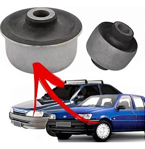 BUCHA BANDEJA SUSPENSÃO DIANTEIRA COURIER FIESTA 93/95 ESPANHOL KA 96/07 ESCORT 93/03 SAPÃO ZETEC VERONA LOGUS POINTER 93/96 93 94 95 96 97 98 99 00 01 02 03 04 05 06 07 (MAIOR) 80319 UNID.