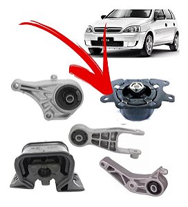 COXIM CÂMBIO MOTOR SUPORTE CORSA MONTANA 03/11 MERIVA (SEM SUPORTE) 03 04 05 06 07 08 09 10 11 12 80044