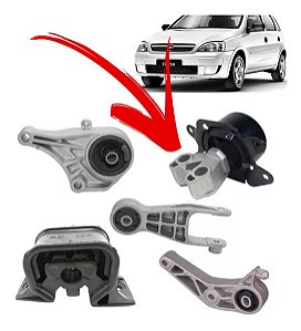 COXIM CÂMBIO MOTOR SUPORTE CORSA MONTANA 03/11 MERIVA (COM SUPORTE) 03 04 05 06 07 08 09 10 11 12 80122