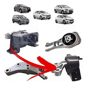 COXIM CÂMBIO MOTOR SUPORTE COBALT ONIX PRISMA SPIN 12/22 12 13 14 15 16 17 18 19 20 21 22 81652