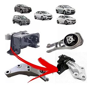 COXIM CÂMBIO MOTOR SUPORTE COBALT ONIX PRISMA SPIN 12/22 12 13 14 15 16 17 18 19 20 21 22 (MANUAL)81569