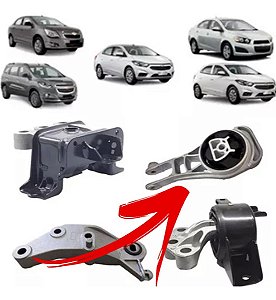 COXIM CÂMBIO MOTOR SUPORTE COBALT ONIX PRISMA SPIN 12/22 12 13 14 15 16 17 18 19 20 21 22 81548