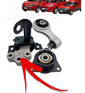 COXIM CÂMBIO MOTOR SUPORTE NOVO UNO FIORINO MOBI PALIO EVO 12/22 12 13 14 15 16 17 18 19 20 21 22 COM SUPORTE 80725