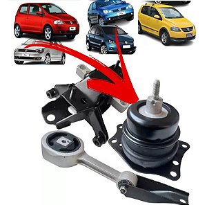 COXIM CÂMBIO MOTOR SUPORTE FOX CROSS SPACE GOL SAVEIRO VOYAGE 08/18 G5/G6/G7 POLO 08/16 08 09 10 11 12 13 14 15 16 17 18 80310