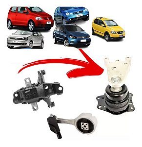 COXIM CÂMBIO MOTOR SUPORTE FOX CROSS SPACE GOL SAVEIRO VOYAGE 08/18 G5/G6/G7 POLO 08/16 08 09 10 11 12 13 14 15 16 17 18 80778